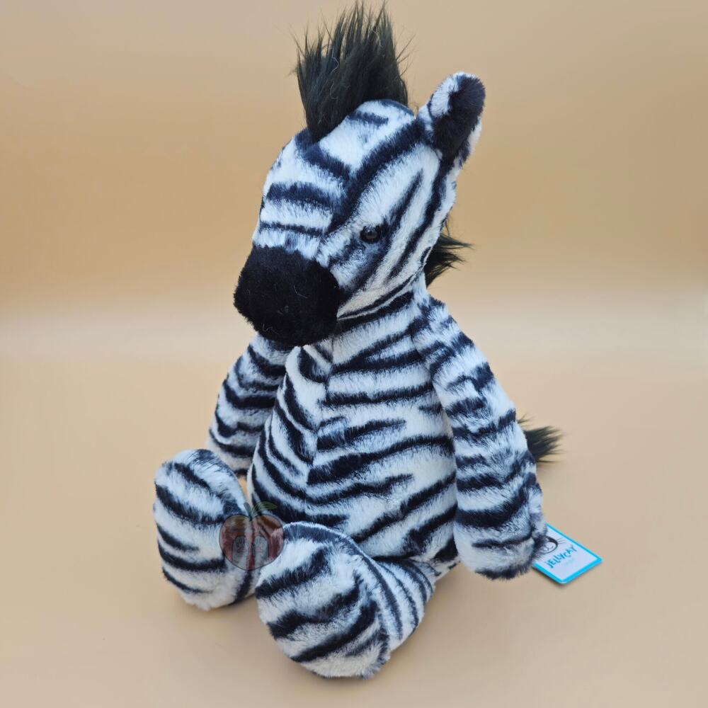 Jellycat Bashful Zebra Medium - AUTHENTIC - NEW WITH TAGS